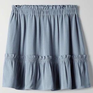 Aritzia Trixie Skirt Granite Blue Size M